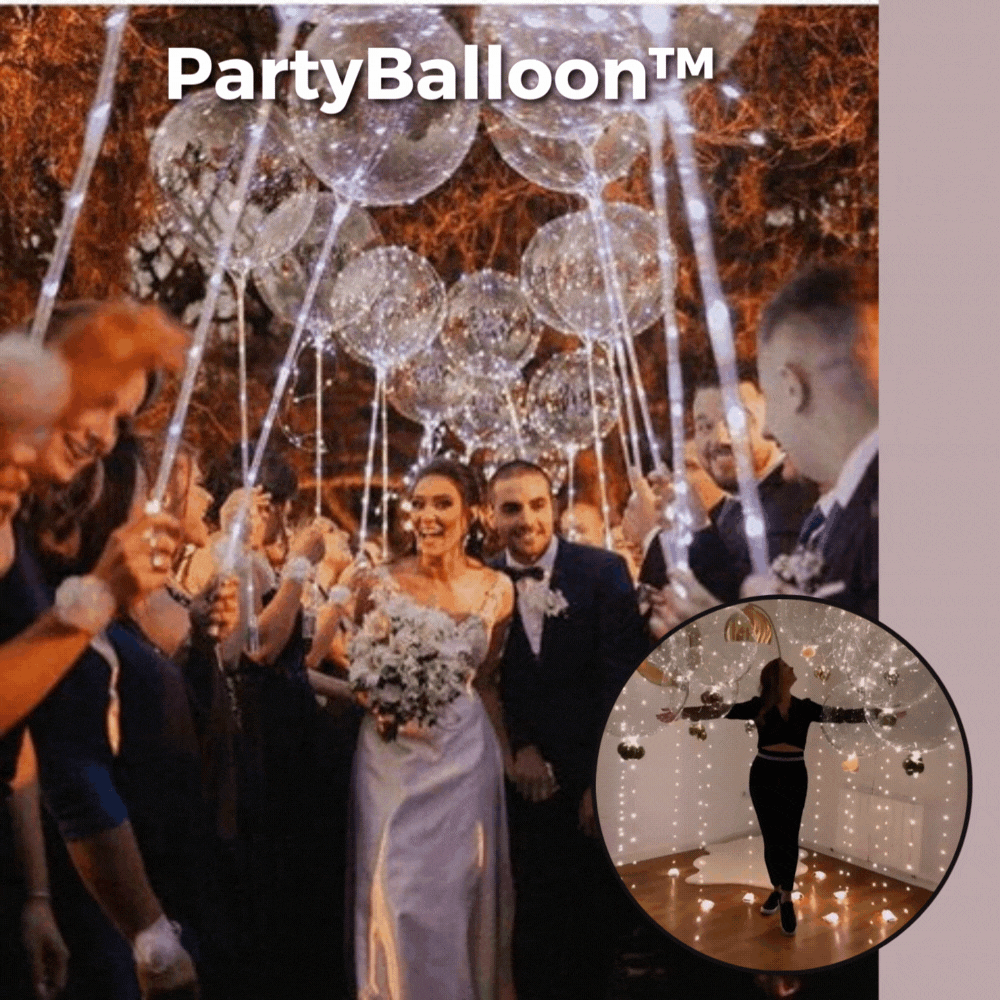 5+5 GRATIS | PartyBalloon™ - Herbruikbare LED ballonnen [Laatste dag korting]