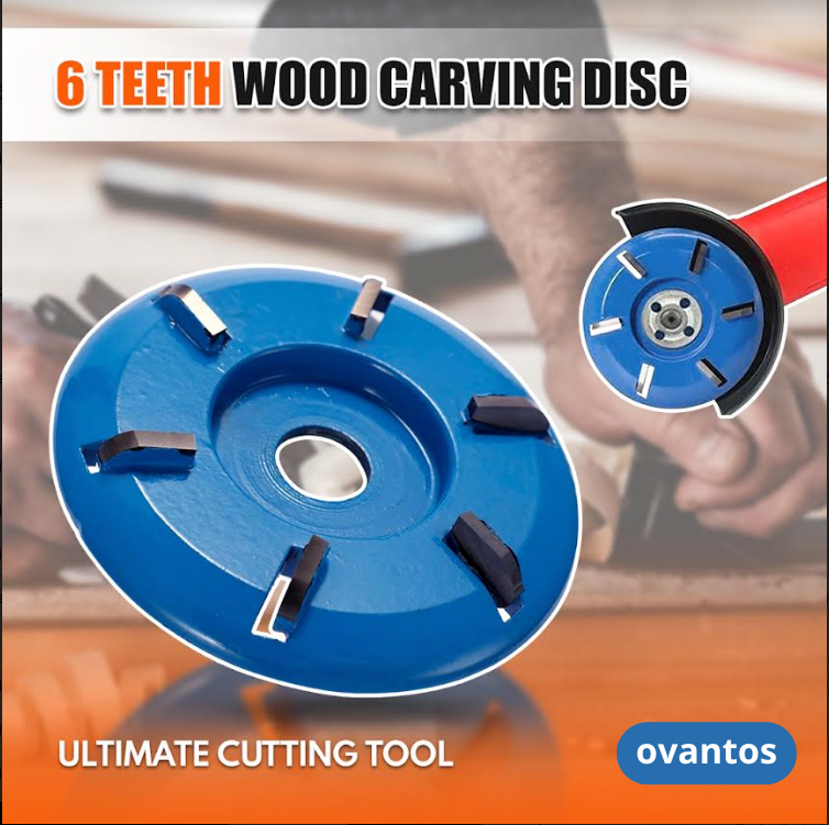 6 Teeth Wood Carving Disc | Ultiem Snijgereedschap